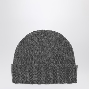 Grey cashmere beret