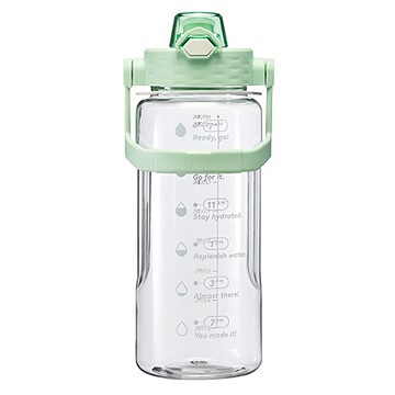 FOREVER 大容量健身運動水壺/可提式/彈蓋直飲式  抹茶綠  1.8L  1個