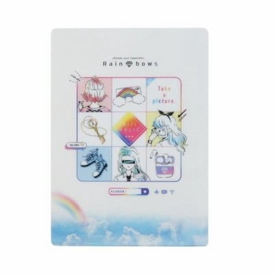 下敷き Niji Girl デスクパッド ニジホリック 女の子向け かわいい グッズ 通販 Lineポイント最大get Lineショッピング