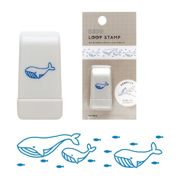 MATOKA DECO LOOP STAMP 鯨魚