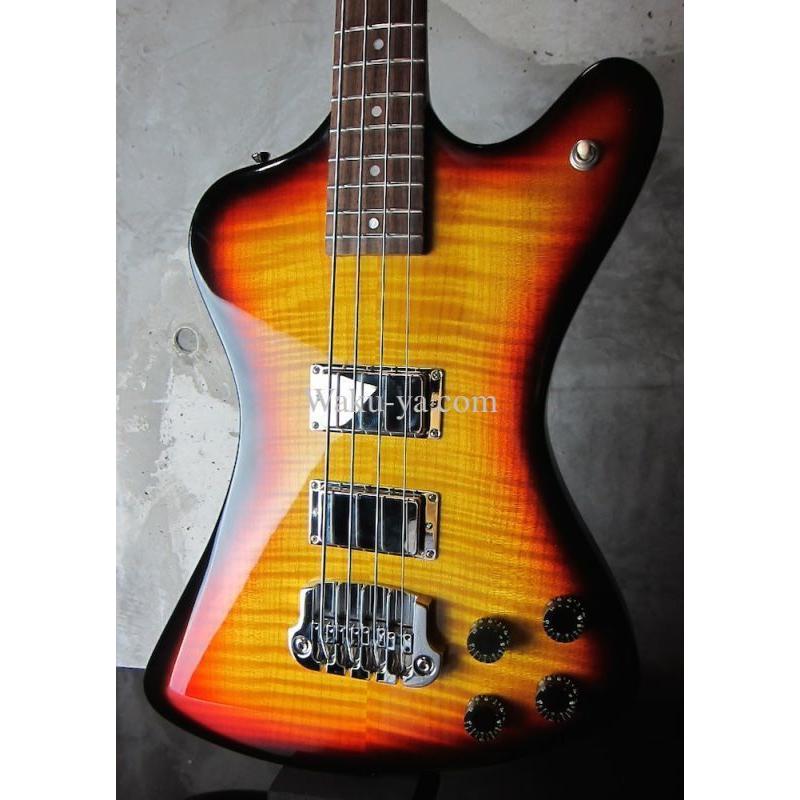 RS Guitarworks Thunderbird Bass Prototype   Sunburst