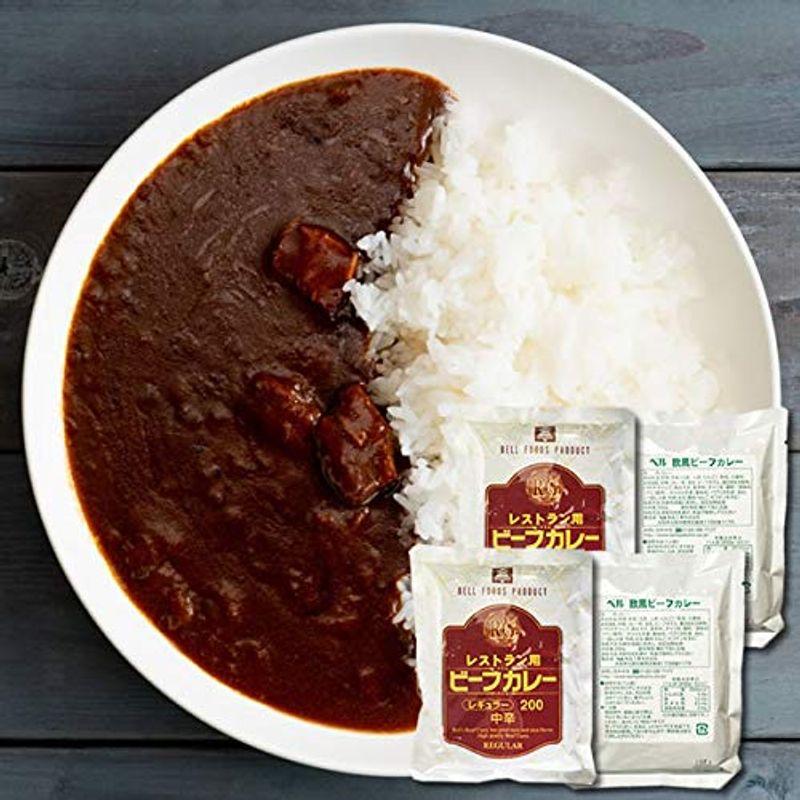 ベル 欧風ビーフカレー＆レストラン用ビーフカレー 各2食まとめ買いセット 業務用カレー