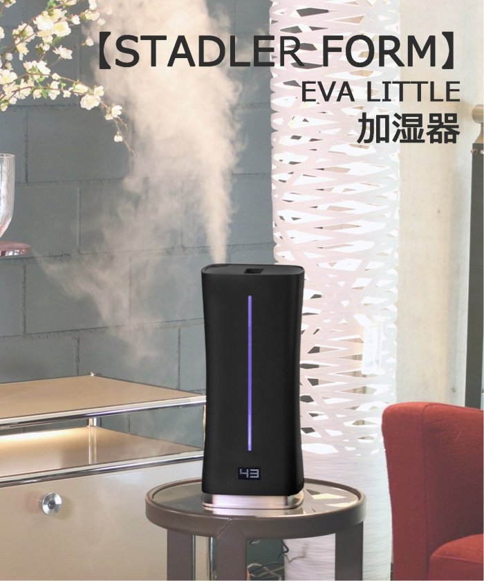  ★ EVA LITTLE 超音波式 加湿器 ユニセックス ブラック フリー JOURNAL STANDARD FURNITURE