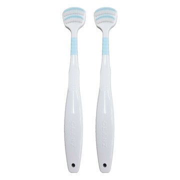 EBiSU 惠百施 舌苔清潔牙刷 柔軟型 極細毛 100穴  19g  2支