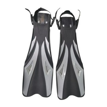 潛水三寶可調節腳蹼套腳式長腳蹼 遊泳訓練浮潛裝備 潛水腳蹼鑫弘-戶外運動