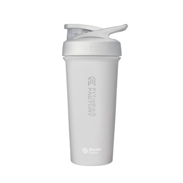 【健身工廠】聯名Blender Bottle搖搖杯-質感灰