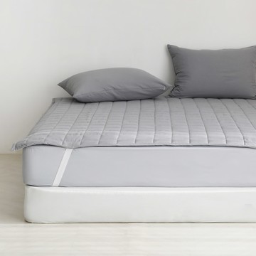 韓國 amante 韓國製 柔軟舒適水洗半超細纖維床墊  SS(115 x 205cm)  灰色