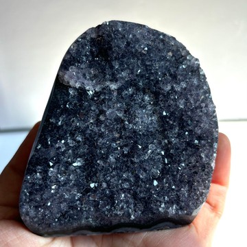 *閃閃的圓頭* 天然紫水晶擺件 Natural Amethyst