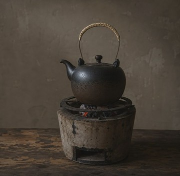 鐵鏽釉面燒水壺 / 1600cc 煮水壺 / 小平凡手作 茶壺 茶具 陶藝