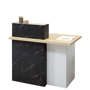 【Hampton 漢汀堡】微特3.7尺櫃台桌-坐右(桌子/桌/櫃台桌/工作桌)