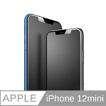 （JIEN HONG）iPhone 12 mini  18D全新升級 抗指紋 霧面 (滿版) 保護貼