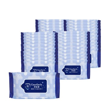 奇哥 - 淨勁寧銀離子抗菌柔濕巾-20抽48入