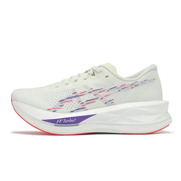Asics 亞瑟士 慢跑鞋 Sonicblast 女鞋 米 紫 彈力系列 推進 厚底 緩震 運動鞋 亞瑟士