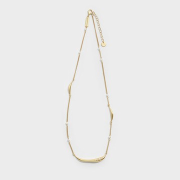 Corrine 珍珠金屬項鍊