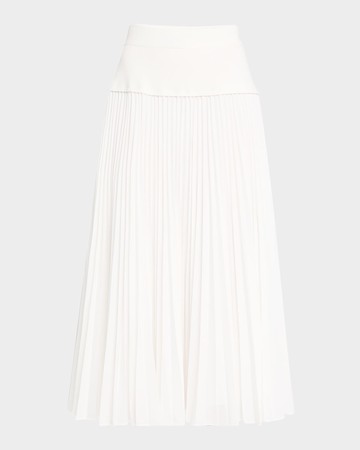 Stella Pleated Combo Skirt