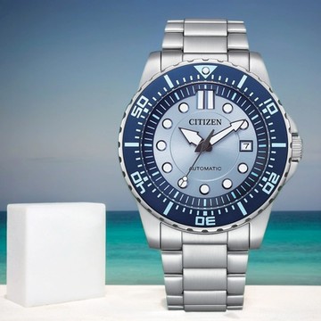 CITIZEN 星辰 聖誕節推薦款 運動風機械錶 新年開運 送禮推薦 NJ0178-81M