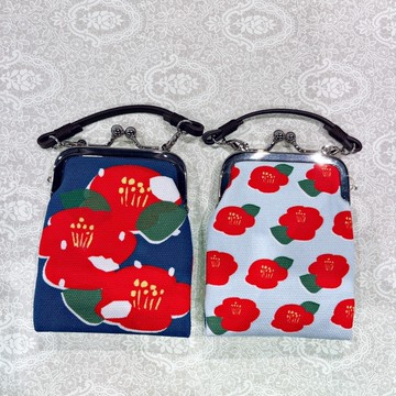 AYANOKOJI京都綾小路附帶口金包-椿