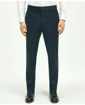 Brooks Brothers Men's Classic Fit Wool 1818 Dress Pants | Navy | Size 34 30