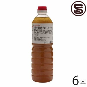 赤マルソウ 塩ドレッシング 1L×6本 沖縄 人気 ドレッシング お土産