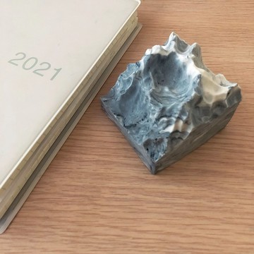 山之藍藍靛渲染擴香石