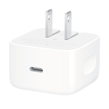 Apple 台灣公司貨 2025 動態電源轉接器 40W 最高輸出 60W  1個  白色