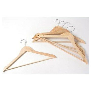 木質衣架 EUCALY 5P 5入組 NITORI宜得利家居