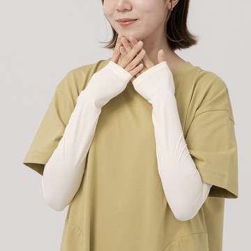 a la sha 立體miao印花袖套