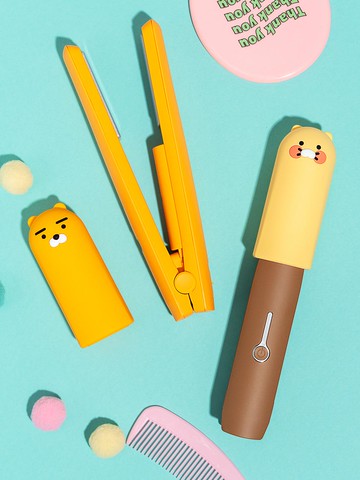 Kakao Friends Portable Wireless Mini Hair Curler