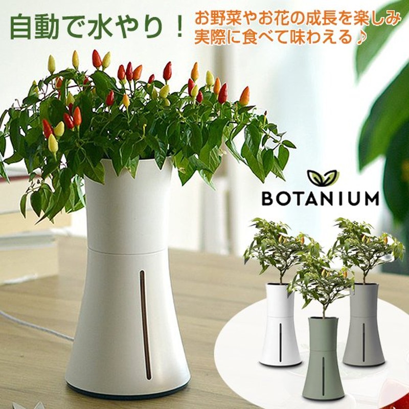 Botanium ボタニアム スマートプランター 水耕栽培 キット おしゃれ 自動で水やり 水耕栽培器 家庭菜園 ガーデニング コンパクト ミニマル スウェーデン 通販 Lineポイント最大0 5 Get Lineショッピング