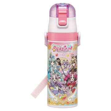 Skater 超輕量彈蓋直飲式保冷不鏽鋼水壺  名偵探光之美少女  1個  470ml