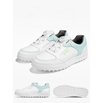 PGM高爾夫球鞋女夏季防水防側滑旋扣鞋帶休閑運動小白鞋golf板鞋