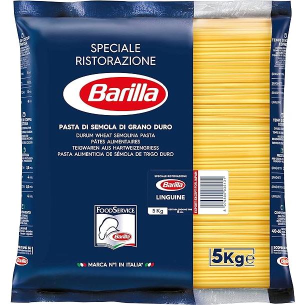 BARILLAバリラ パスタ バベッティー  5kg  正規輸入品  イタリア産(リングイネ)