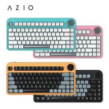 AZIO IZO 80% TKL 藍牙機械鍵盤-紅軸(附注音鍵帽/PC.MAC通用)