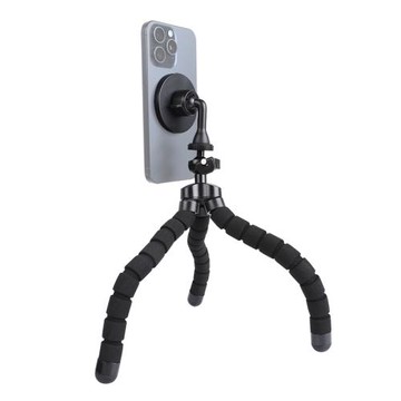 磁吸章魚三腳架適用蘋果iPhone16/15/14/13 Magsafe磁鐵手機支架