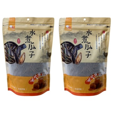 老姥 水煮瓜子 法式焦糖風味 低溫烘製  360g  2包