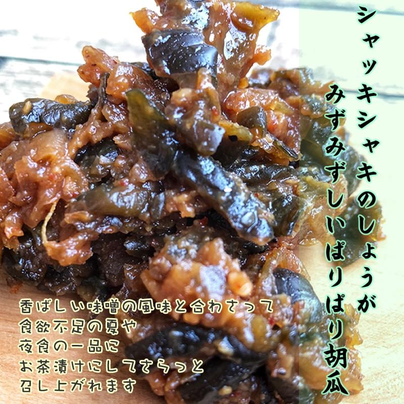 山形の漬物 ごはんのお供 だいこん きゅうり しょう 味噌漬け [ごはんにどっさりしょうが80g×3袋 L1] メール便  ゆうパケ 即送