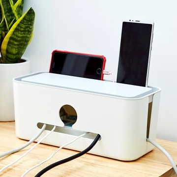 集線盒 插排插線板收納盒整理線插座集電線理線器走電源排插裝飾遮擋神器 【CM369】