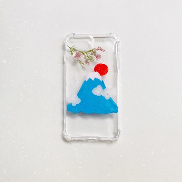 日系 手繪 富士山 ふじさん　手機殼 IPhone 13