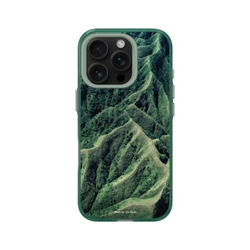 iPhone 16 Pro Clear 憂墨綠 - Chi Po-Lin 齊柏林《看見台灣》系列 - 九九峰