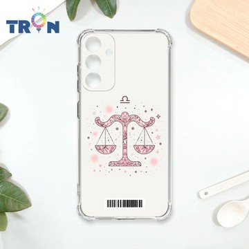 TRON 三星 A34 粉色系可愛星座 四角防摔載具殼 軟殼 手機殼