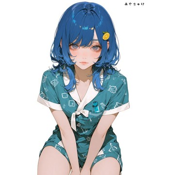 【8 月新品】07-139-0181 人物貼紙 簡約夏日女子