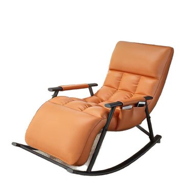 客廳搖搖椅躺椅北歐風成人可睡覺懶人沙發椅子家用陽臺休閑靠背椅[010209DD]