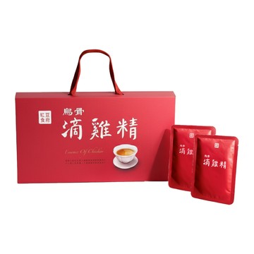 紅豆食府 白羽烏骨滴雞精禮盒52ml×10包/盒 庇護工場