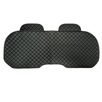 Inthecar 小型車專用菱格絎縫後排座椅墊  1個  菱形絎縫黑色