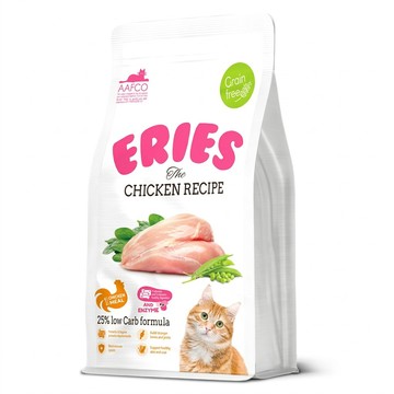 ERIES 伊瑞思 益生菌酵素無穀貓糧  1kg  1個  雞