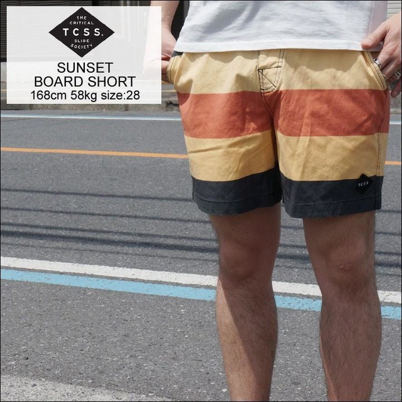 TCSS ティーシーエスエス ボードショーツ SUNSET BOARD SHORTS