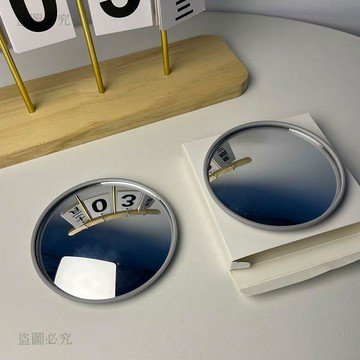 闆娘回饋🔔凸面廣角小圓鏡 旅行足跡自拍神器 手持拍照道具 情侶朋友紀念 創意小物 輕量便攜 防摔設計 網美必備 7a3f