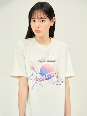Cotton Graphic Print T-shirt GP8A0TSR11