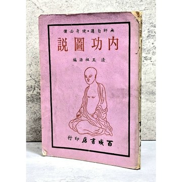 ➤〔特價出清〕絕版稀有➤民56年 內功圖說 王祖源/著 百成書店 健身必備 無師自通