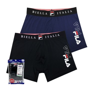 [家速配]FILA男莫代爾優質印花平口褲-L(顏色隨機出貨)